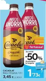 Caprabo Cacaolat - batut original oferta
