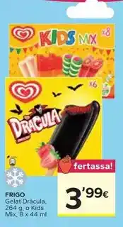 Caprabo Frigo - gelat dracua oferta
