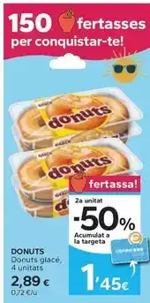Caprabo Donuts - glace oferta