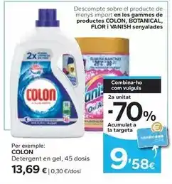 Caprabo Colon - detergent en gel oferta