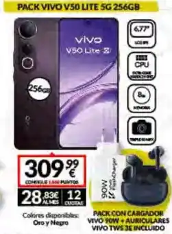 Game Vivo - pack v50 lite oferta