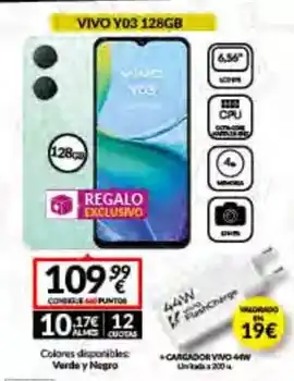 Game Vivo y03 128gb oferta