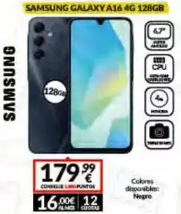Game Samsung - galaxy a16 4g 128gb oferta