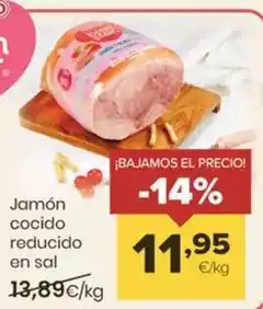 Autoservicios Familia Elpozo - jamon cocido reducido en sal oferta