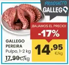 Autoservicios Familia Gallego pereira - pulpo oferta