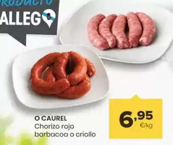 Autoservicios Familia O'caurel - chorizo rojo barbacoa o criollo oferta