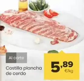 Autoservicios Familia Costilla plancha de cerdo oferta