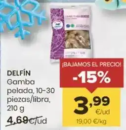 Autoservicios Familia Delfín - gamba pelada oferta