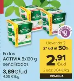 Autoservicios Familia Activia - en los señalizados oferta