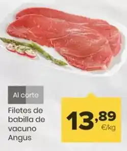 Autoservicios Familia Filetes de babilla de vacuno oferta