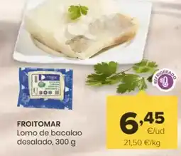 Autoservicios Familia Froitomar - lomo de bacalao desalado oferta