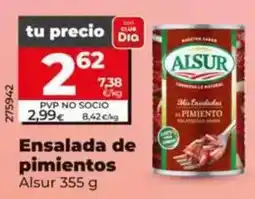 Dia Alsur - ensalada de pimientos oferta