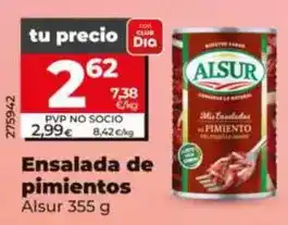 Dia Alsur - ensalada de pimientos oferta