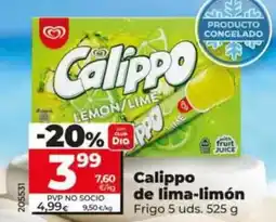 Dia Frigo - calippo de lima-limón oferta