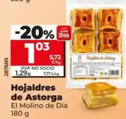 Dia El molino de dia - hojaldres de astorga oferta