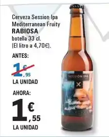 E.Leclerc Mediterranean - cerveza session ipa fruity oferta