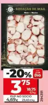 Dia Dia mari marinera - rodajas de mar oferta