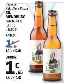 E.Leclerc Cerveza pale ale o pilsen oferta