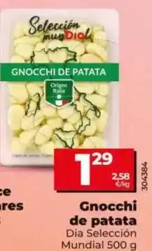 Dia Dia seleccion mundial - gnocchi de patata oferta