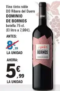 E.Leclerc Ribera - vino tinto roble do del duero oferta
