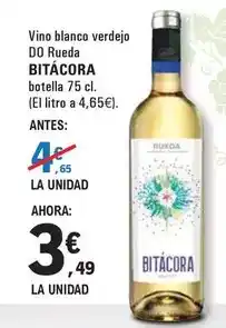 E.Leclerc Blanco - vino verdejo do rueda oferta