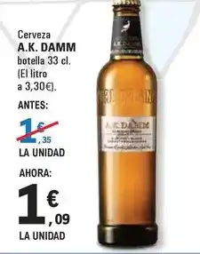 E.Leclerc Damm - cerveza a.k oferta