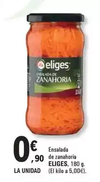 E.Leclerc Eliges - ensalada de zanahoria oferta