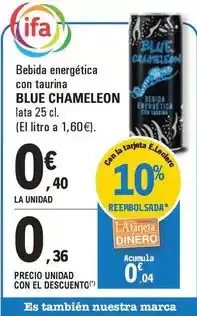 E.Leclerc Blue - bebida energética con taurina blue oferta