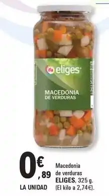 E.Leclerc Eliges - macedonia de verduras oferta