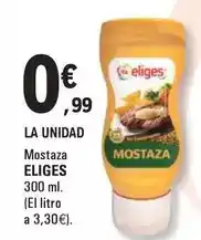 E.Leclerc Eliges - mostaza oferta