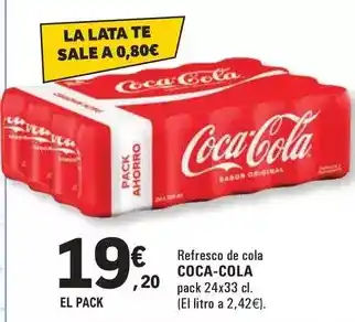E.Leclerc Coca-cola - refresco de cola oferta