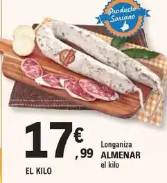 E.Leclerc Almenar - longaniza oferta