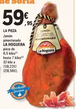 E.Leclerc La hoguera - la hoguera jamon pimentonado oferta