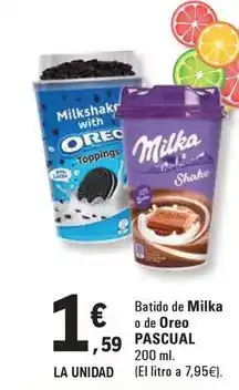 E.Leclerc Milka - batido de o de oreo oferta