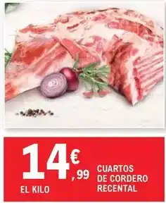 E.Leclerc Cuartos de cordero recental oferta