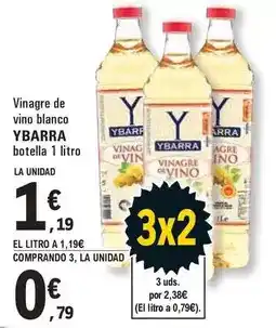 E.Leclerc Ybarra - vinagre de vino blanco oferta