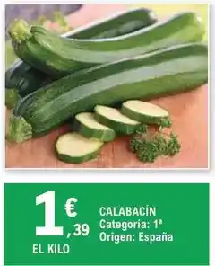 E.Leclerc Origen - calabacin oferta