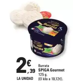 E.Leclerc Spiga - burrata oferta