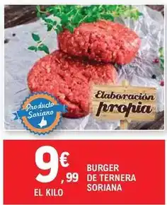 E.Leclerc Burger de ternera oferta