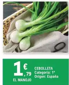 E.Leclerc Origen - cebolleta oferta