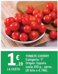 E.Leclerc Origen - tomate cherry oferta