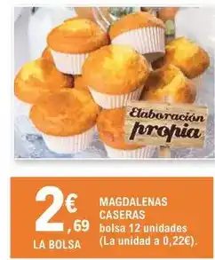 E.Leclerc Magdalenas caseras oferta