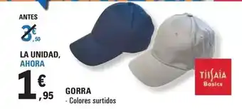 E.Leclerc Tissaia - gorra oferta