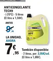 E.Leclerc Tech9 - anticongelante oferta