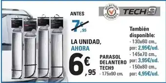 E.Leclerc Tech9 - parasol délantero oferta