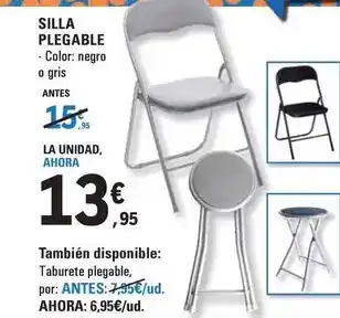 E.Leclerc Silla plegable oferta