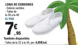 E.Leclerc Lona de cordones oferta
