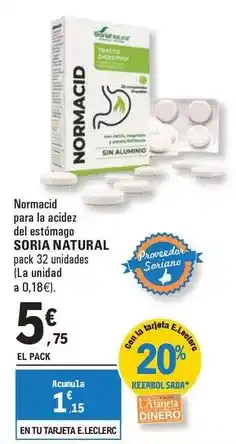 E.Leclerc Soria natural oferta