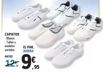 E.Leclerc Blanco - zapatos oferta
