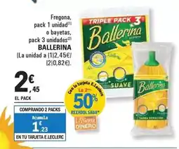 E.Leclerc Ballerina - fregona oferta